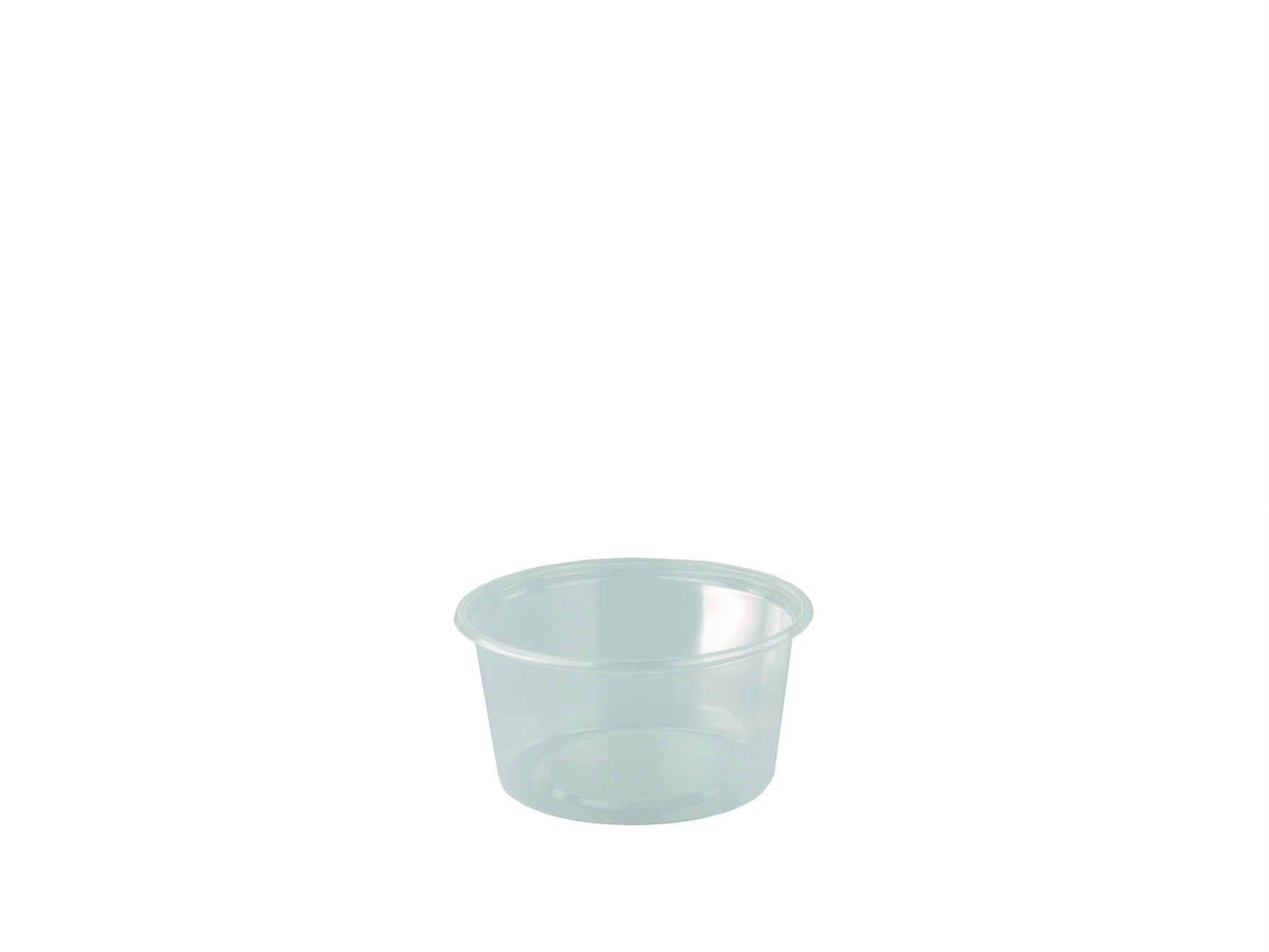 Saucenbecher 80gr transparent PP