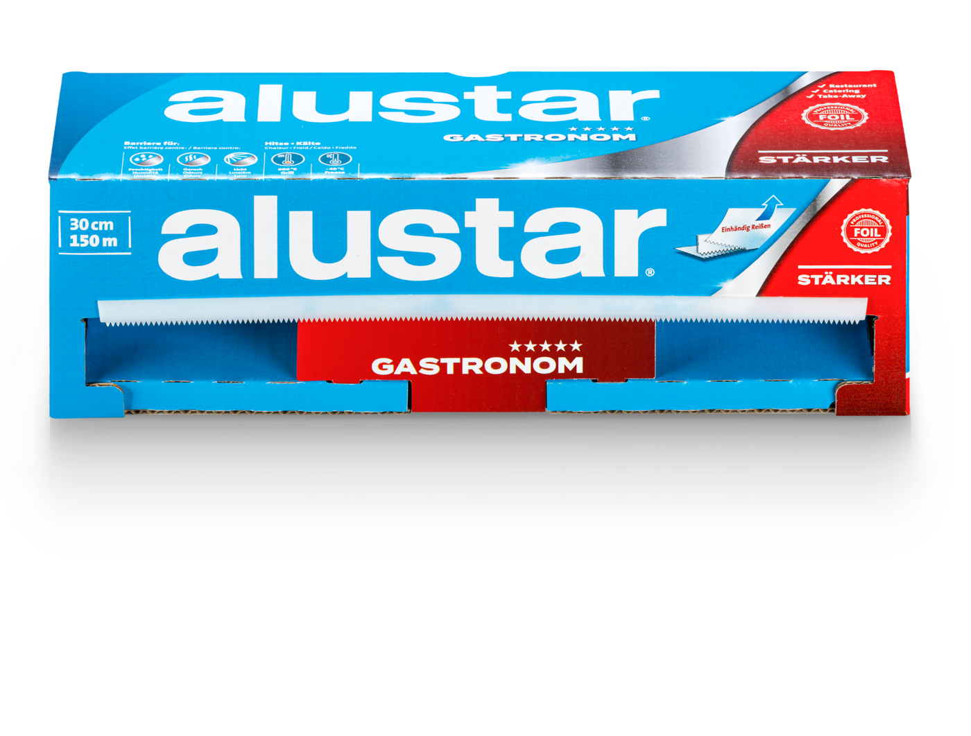 Alustar Gastronorm Cutterbox 30cmx150m, 13.5&#181;