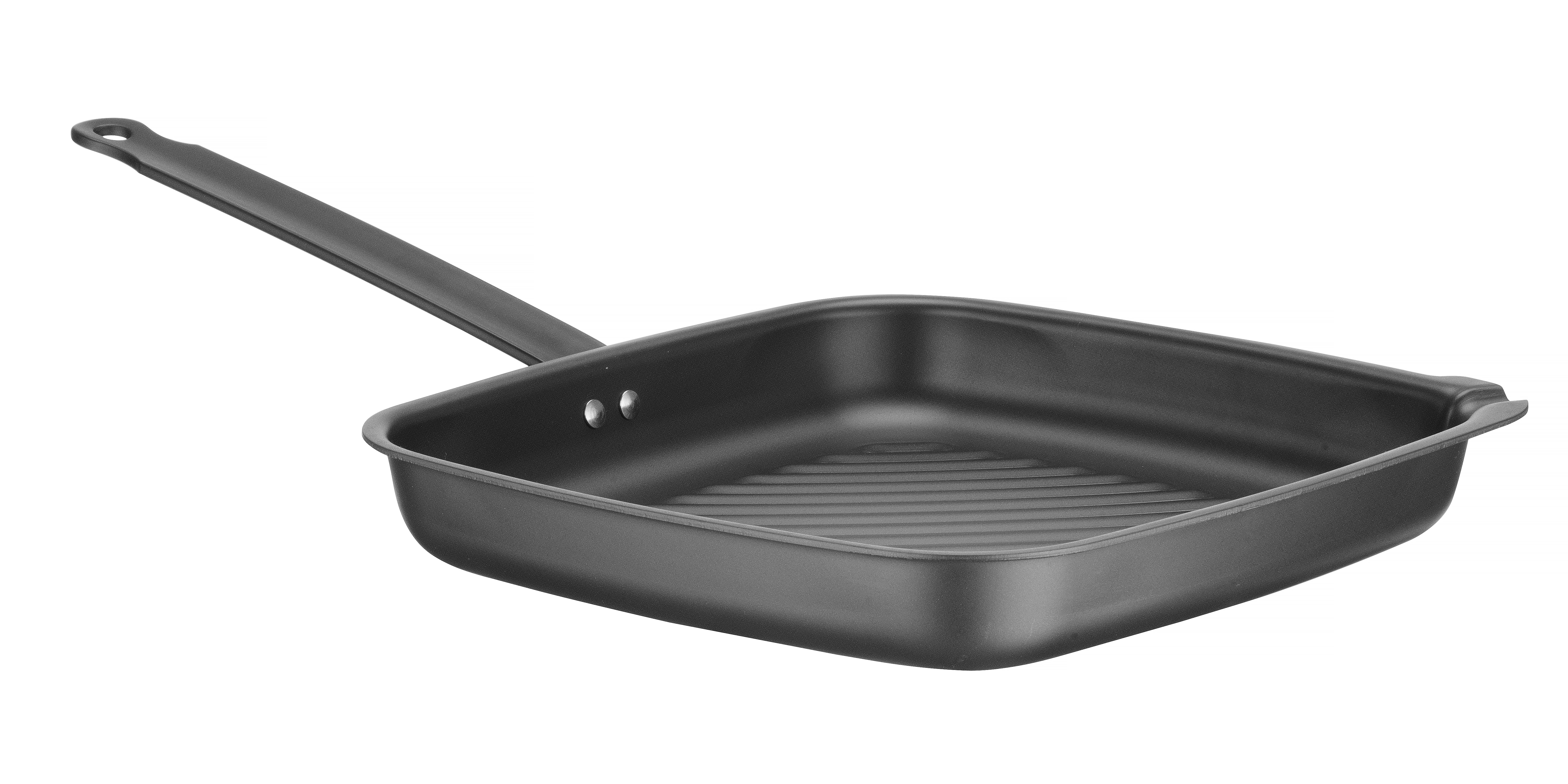 Karbonstahl-Grillpfanne, quadratisch, 480x282xH80mm