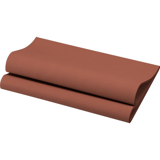 Servietten Bio Dunisoft, 1/4-Falz, 40x40cm, chestnut