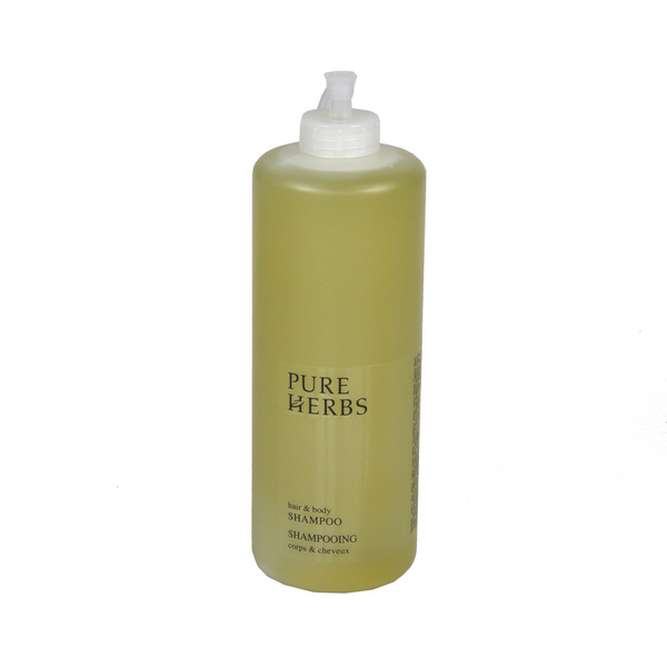 Hair&amp;Body Shampoo, Nachf&#252;llflasche, 1lt, PURE HERBS