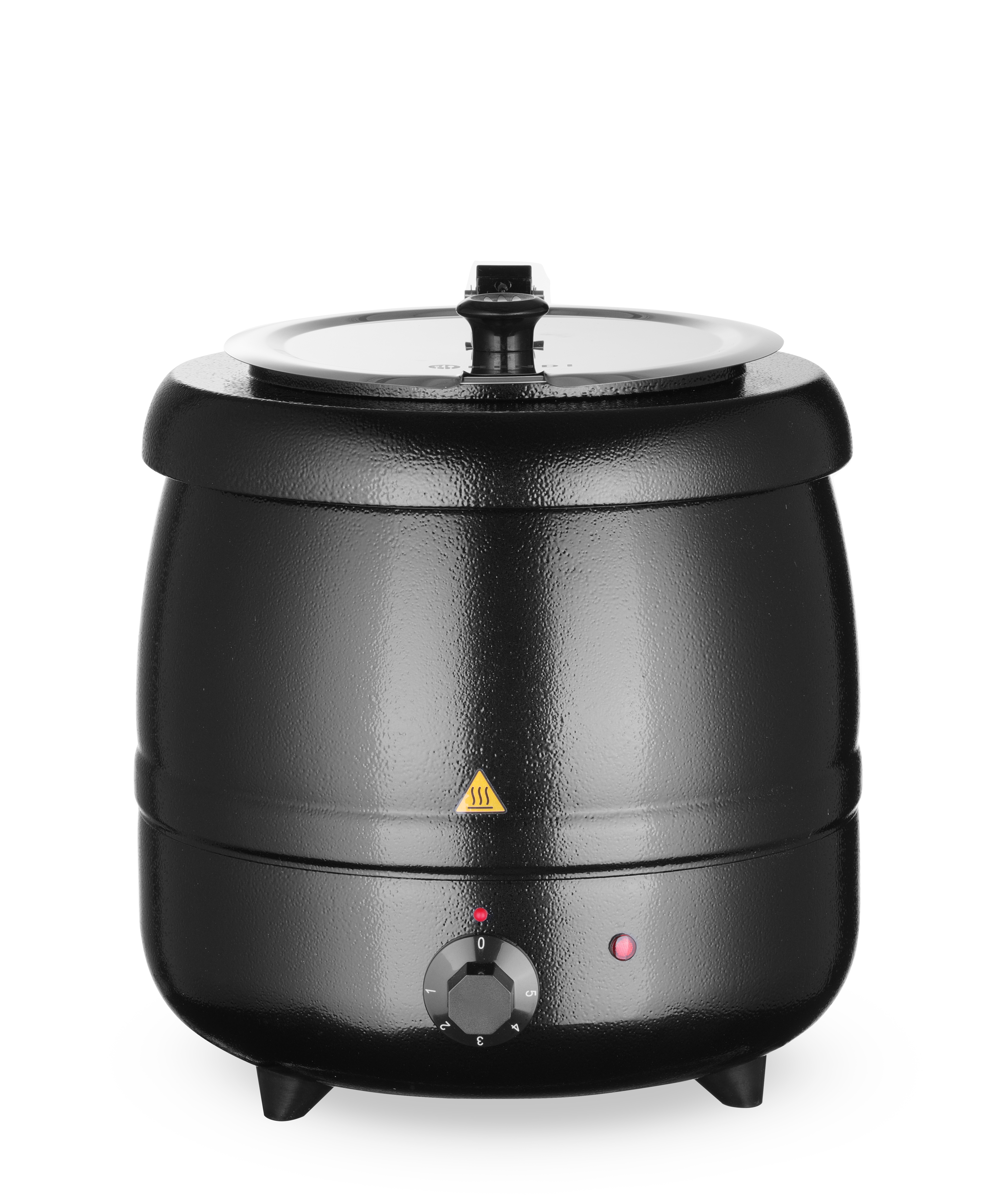 Suppenkessel/Suppenstation, 8lt, schwarz 