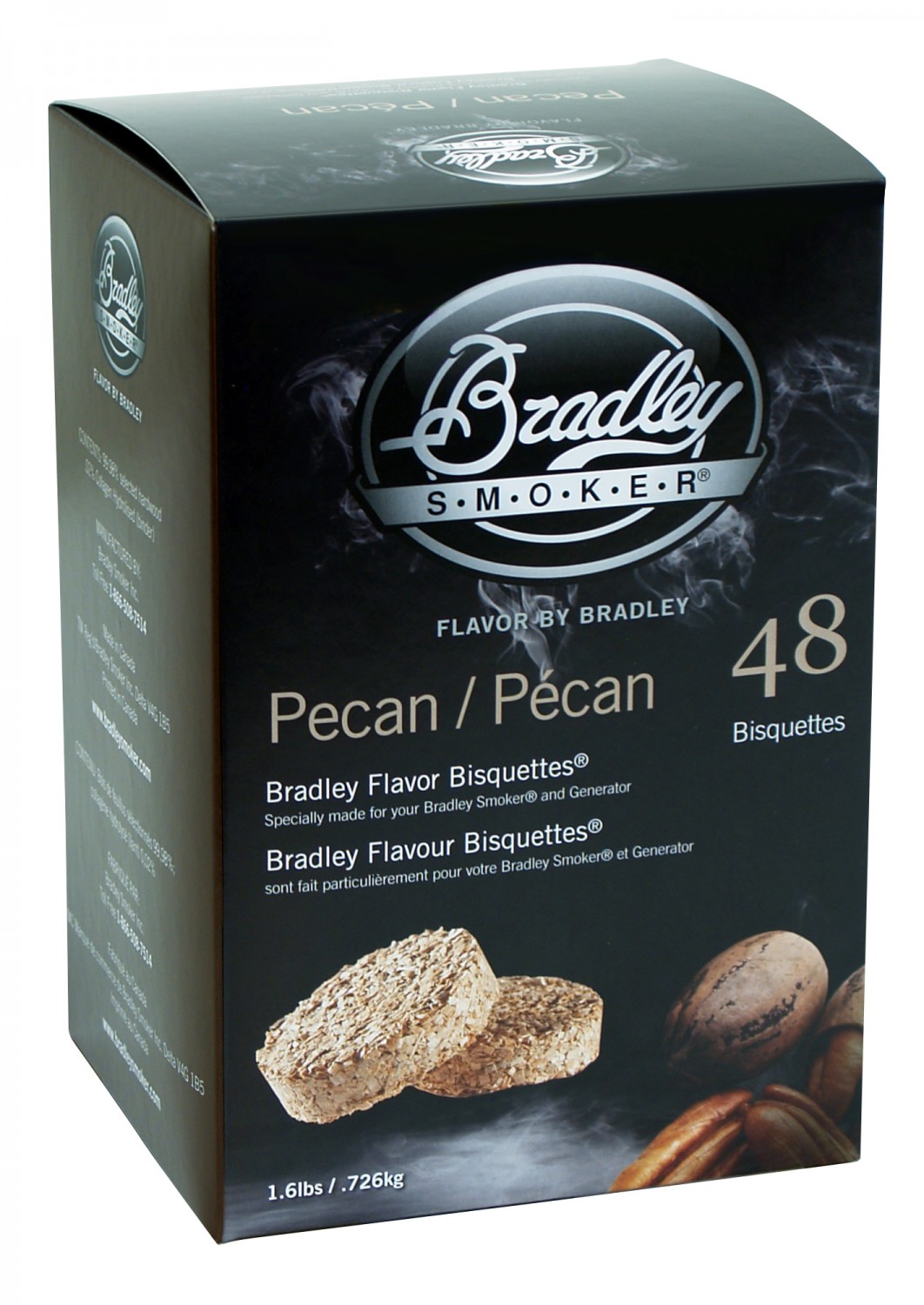 Bradley Smoker Bisquetten, Pecannuss !NSV!