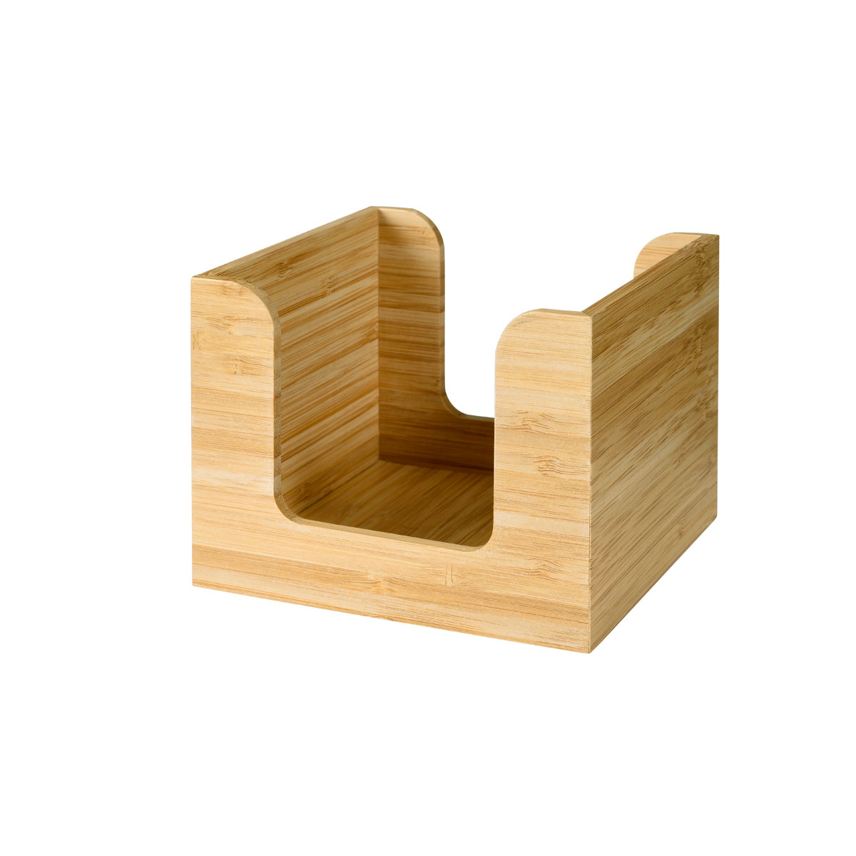 Serviettenspender Bambus FSC, 13x13cm