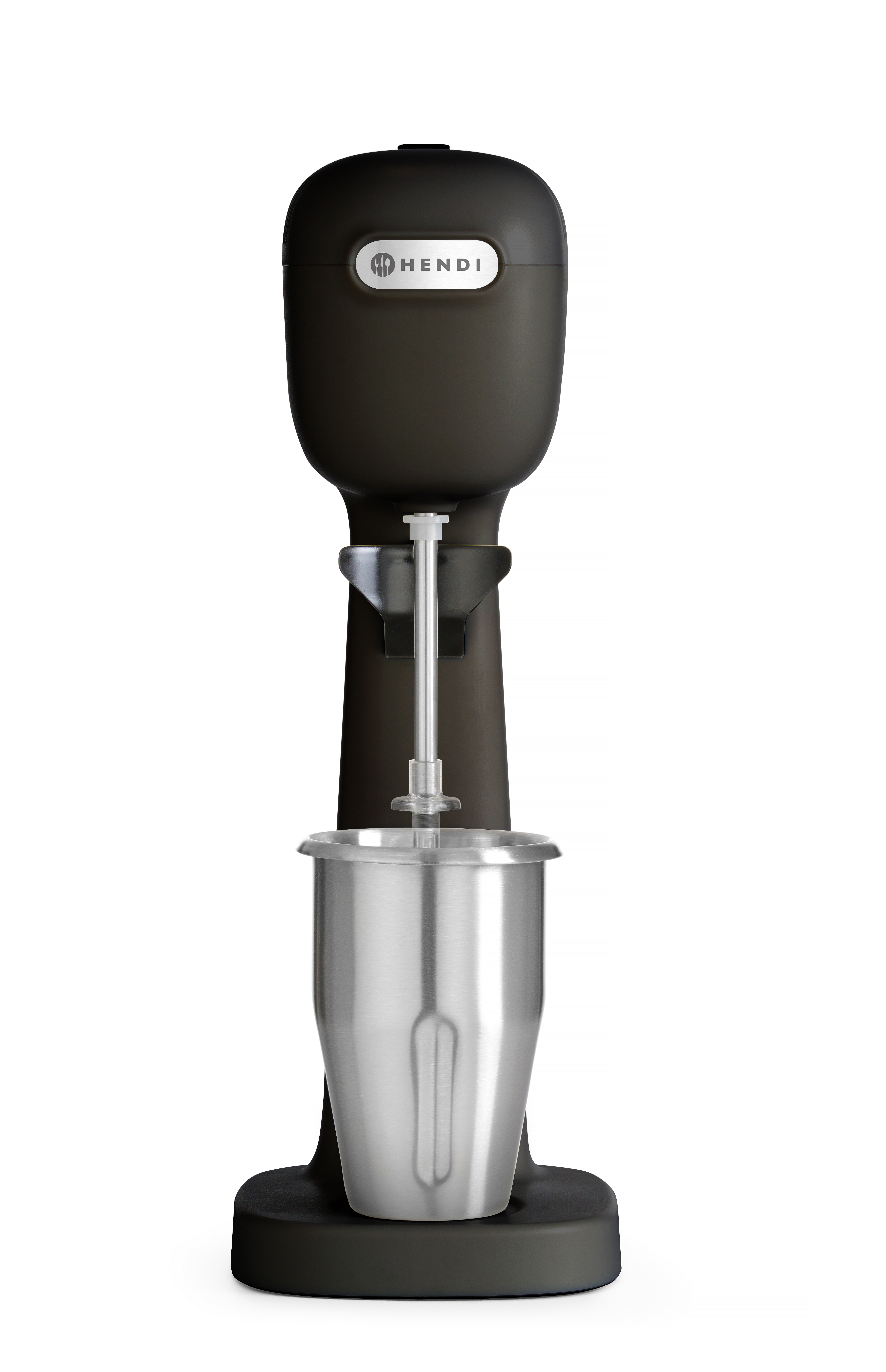 Milchshake Bereiter, 0.5lt, schwarz, BPA-frei, Design by Bronwasser
