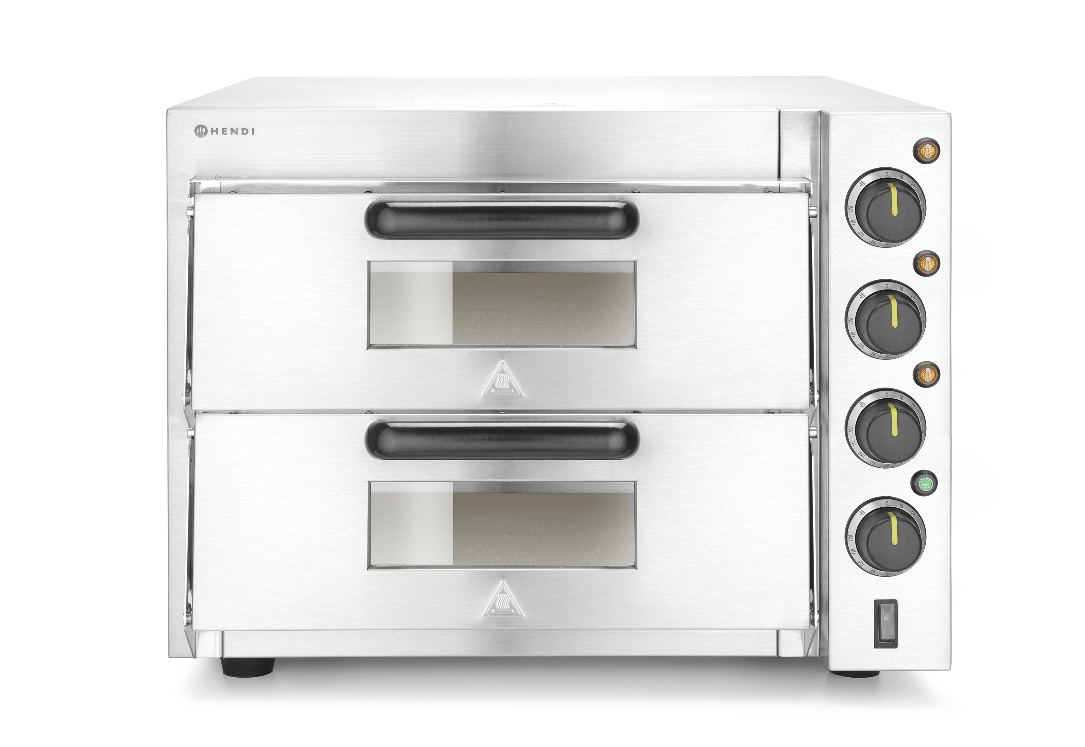 Doppeldeck-Pizzaofen, Pizzen bis 39cm