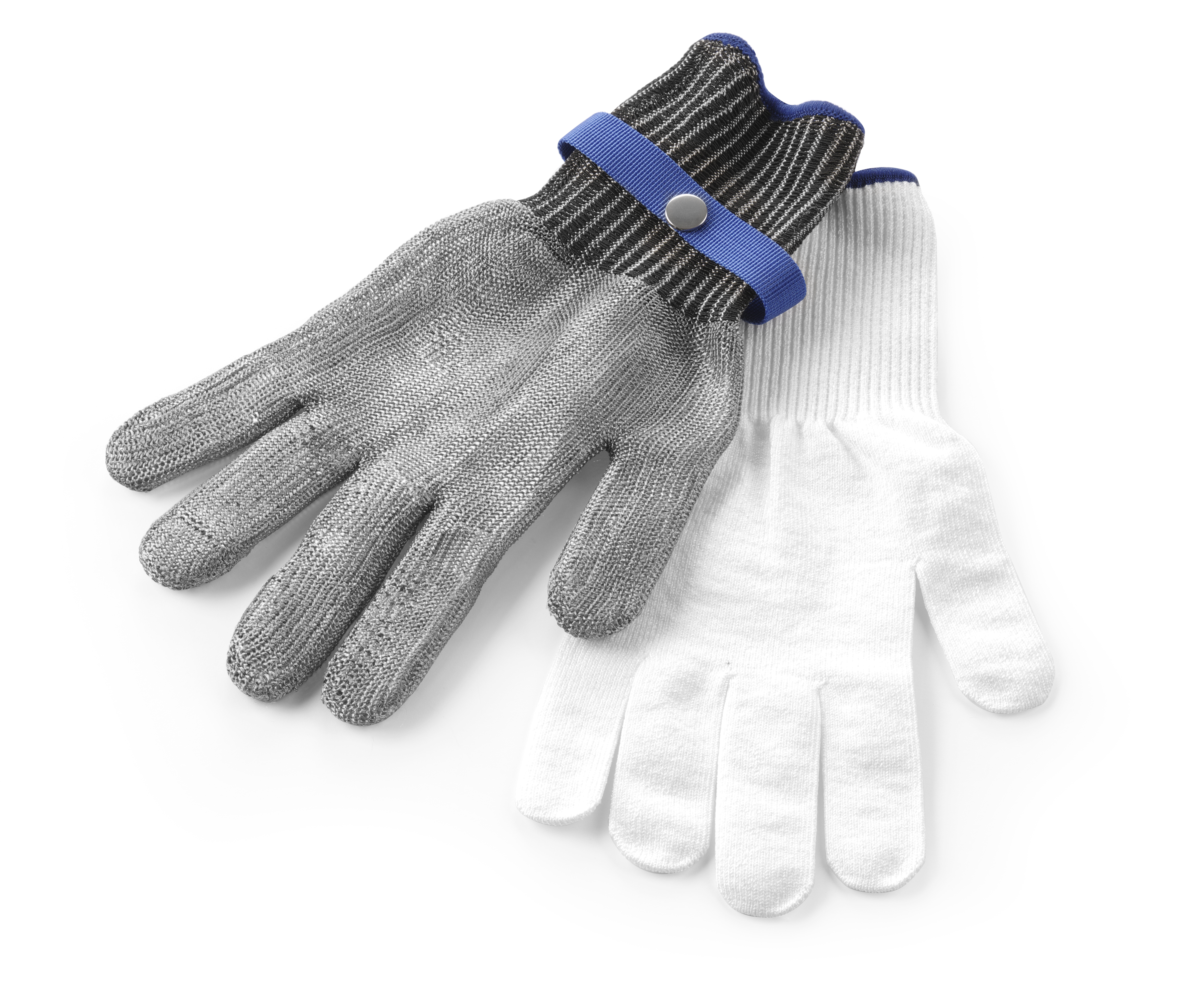 Austern Handschuhe schnitt- und stichfest, gross