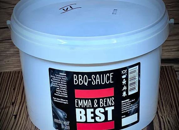 Emma &amp; Bens Best BBQ-Sauce, 3000ml