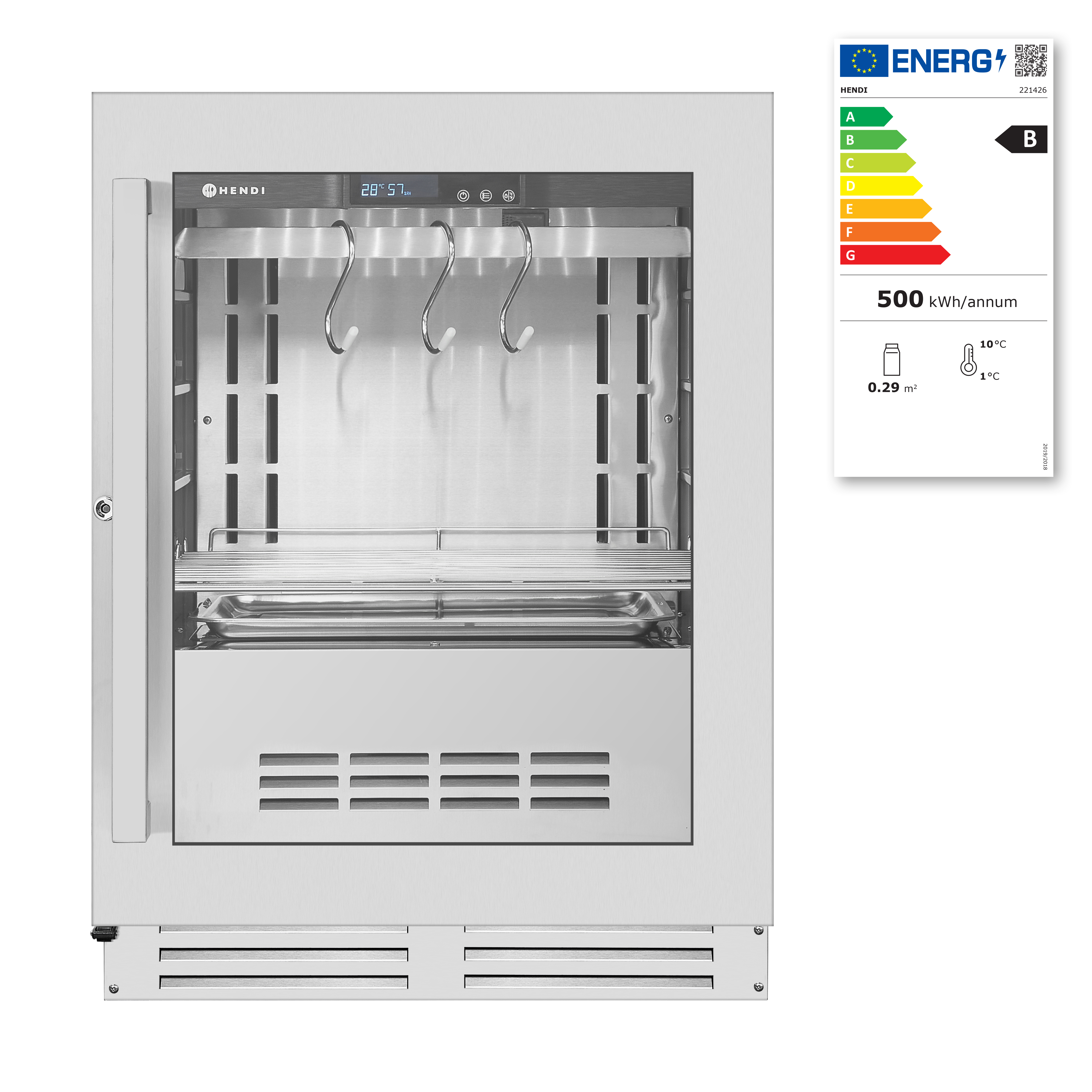 Untertisch-Fleischreifeschrank, 98lt