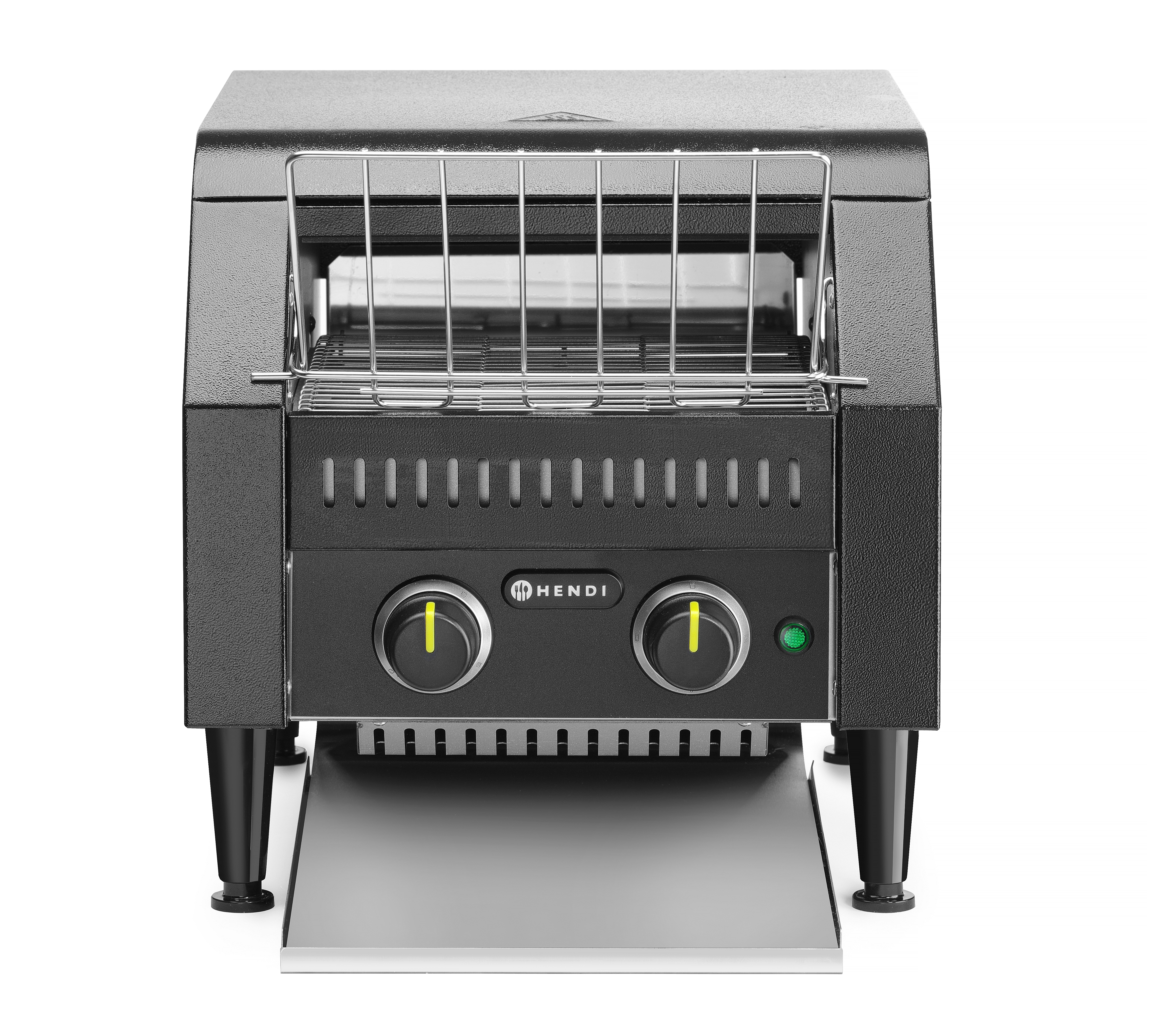 Durchlauf-Toaster, doppelt, schwarz