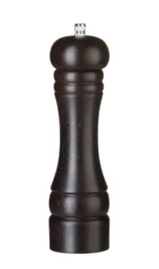 Pfefferm&#252;hle aus Holz, dunkelbraun