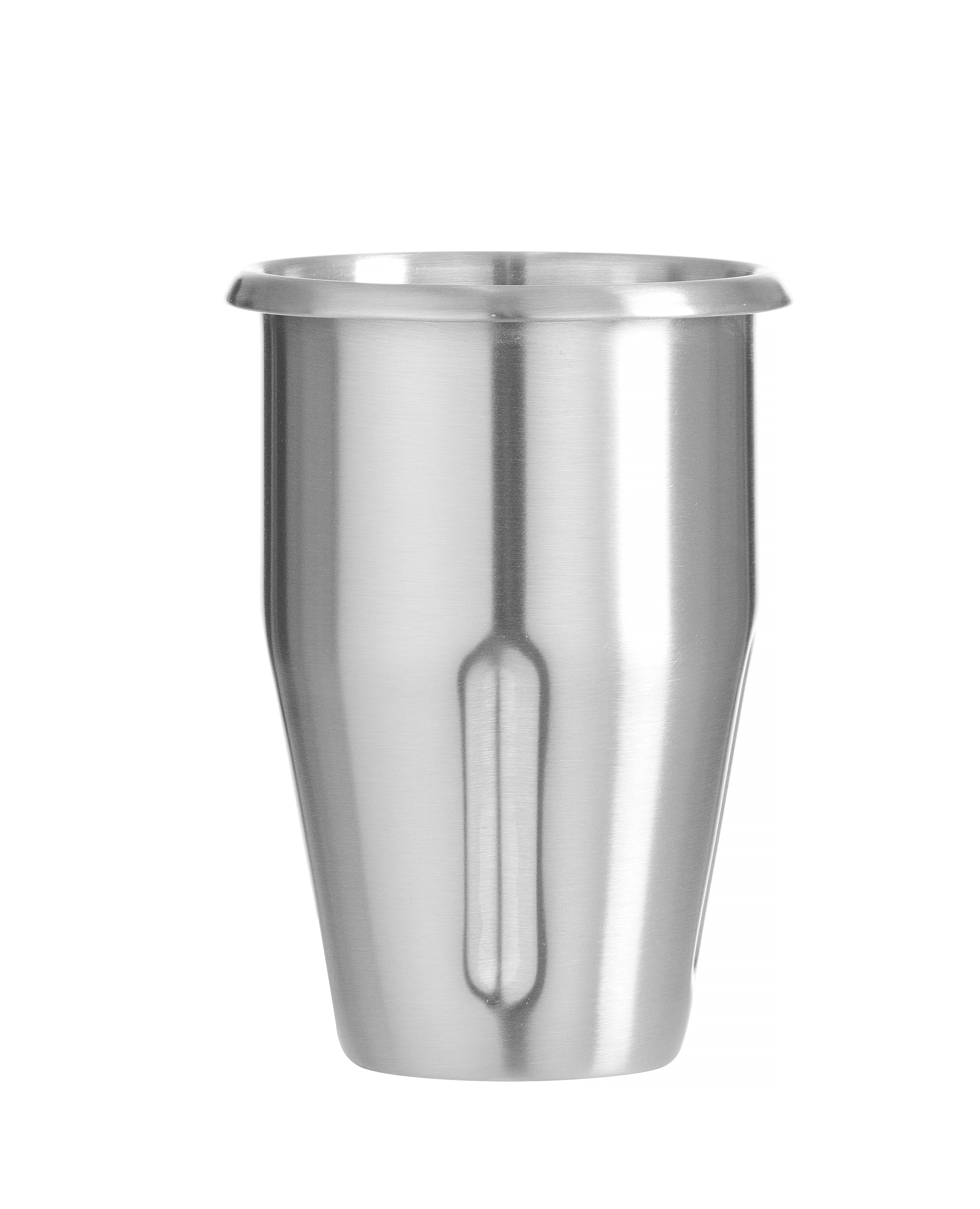 Edelstahlbecher, f&#252;r Milchshake-Mixer, Design by Bronwasser, 0.5lt