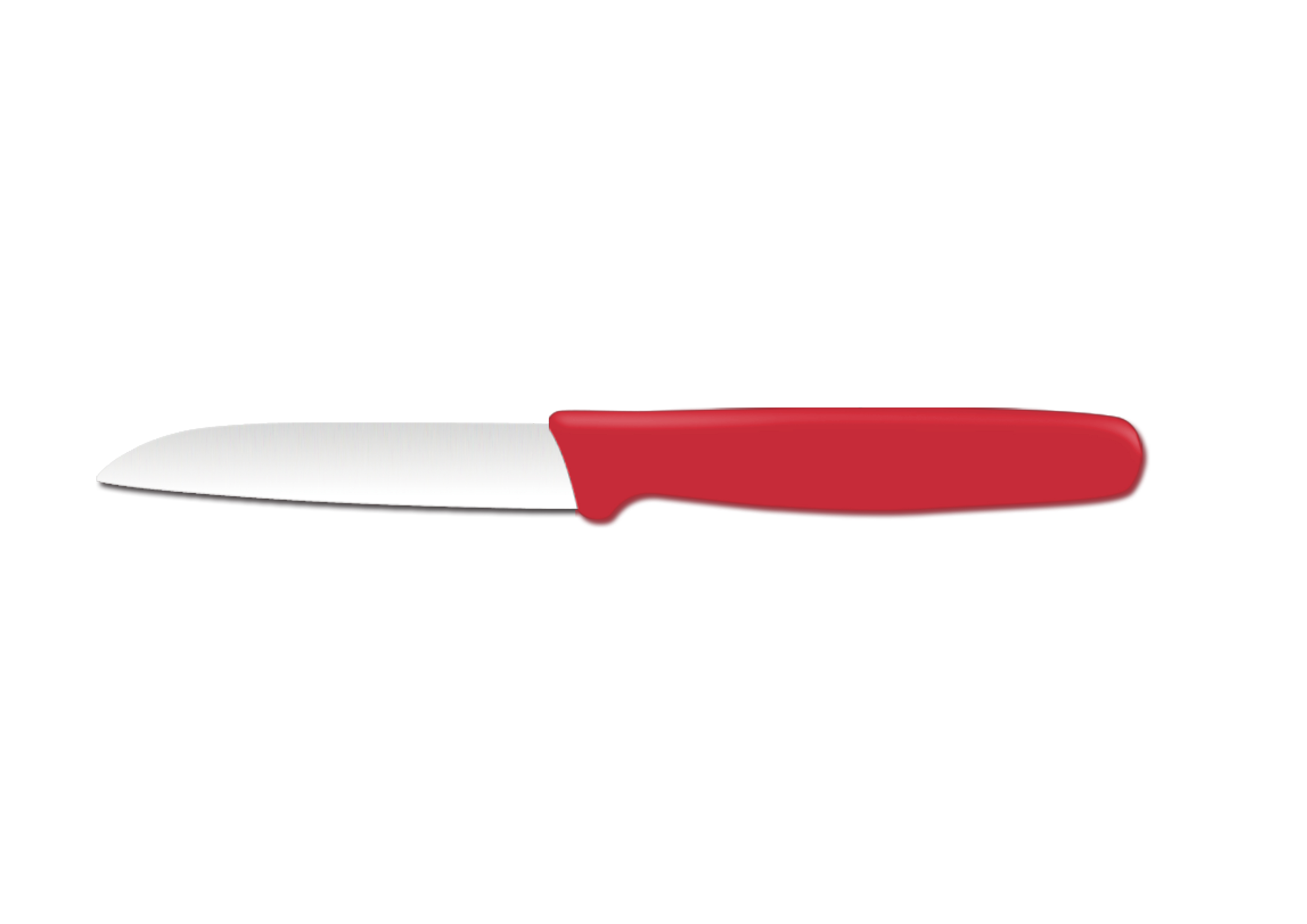 Sch&#228;lmesser gerade, 180mm, rot