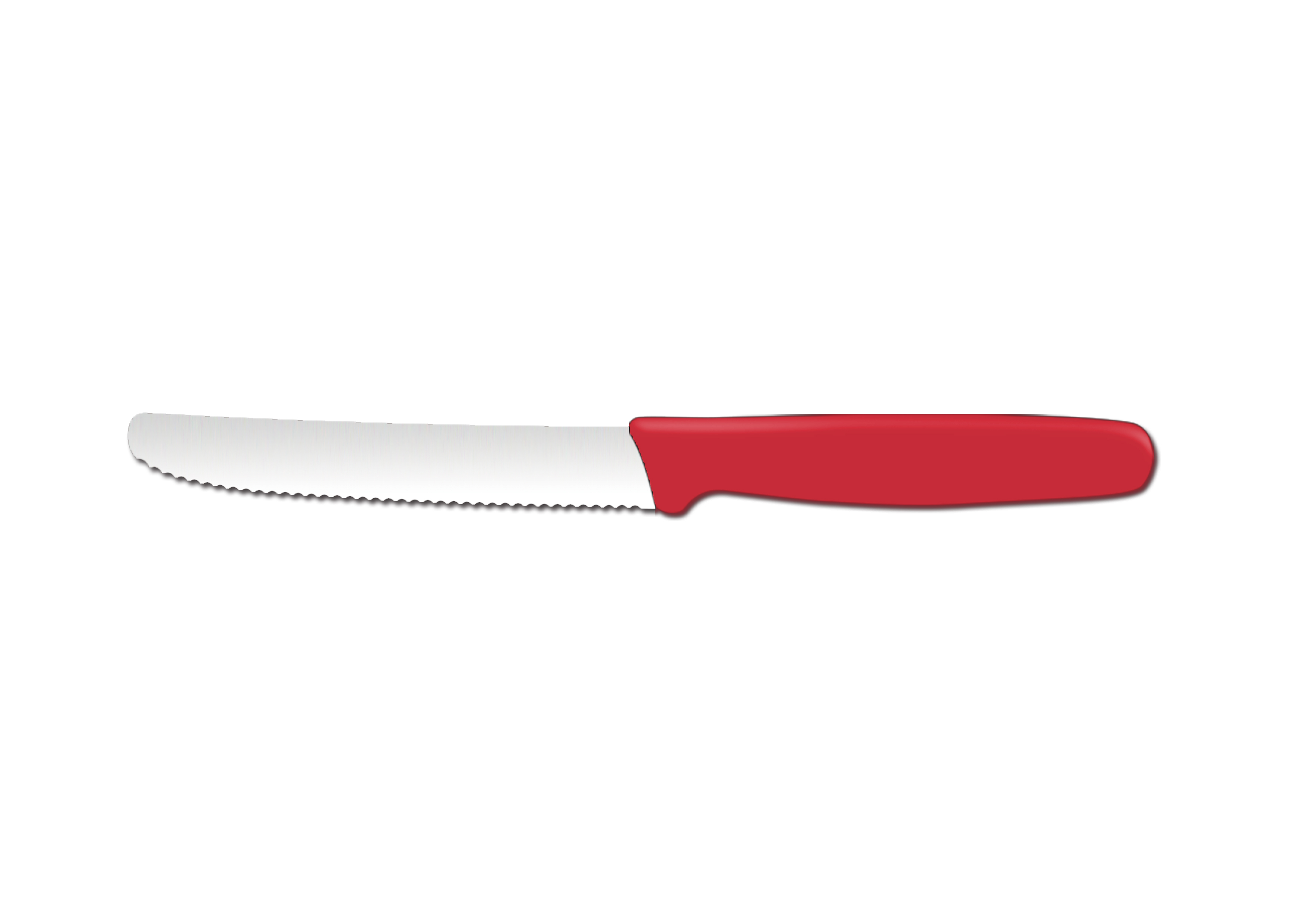 Universalmesser, 211mm, rot