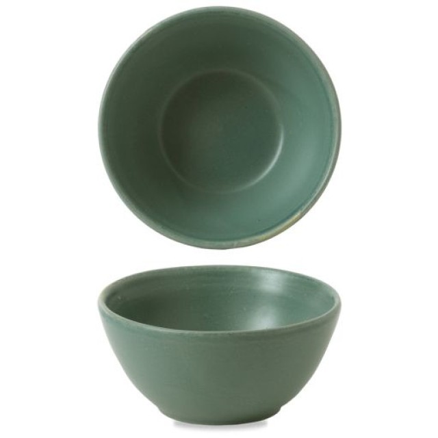 Bowl Andorra green contour snack, 400ml, ø13cm, H6.3cm