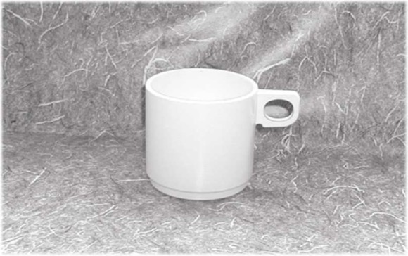 Suppenbecher 4dl. Ornamin weiss, ø239mm