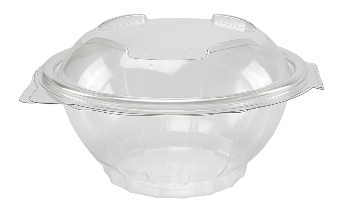Salatschale, PET, rund, 600gr, glasklar
