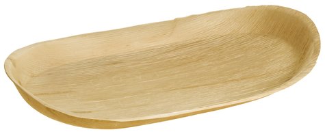 Palmblatt Tray Gross 48x24cm 4cm tief