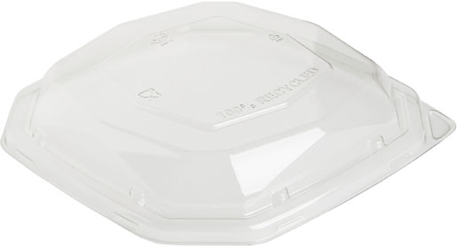 Deckel transparent rPet f&#252;r Octabagasse 23.3x23.3x4.4cm