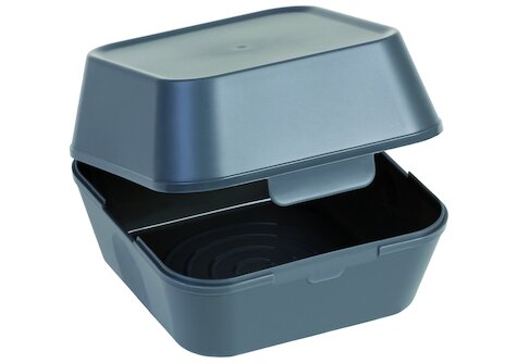Burgerbox XL PP, 125x125x102mm