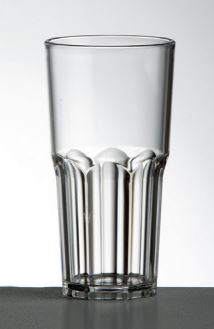 Mehrwegbecher Granity 30cl, glasklar