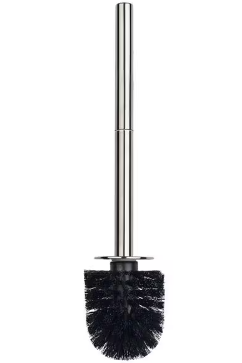 WC-Besen &#248;72mm schwarz, Edelstahlgriff Spirella
