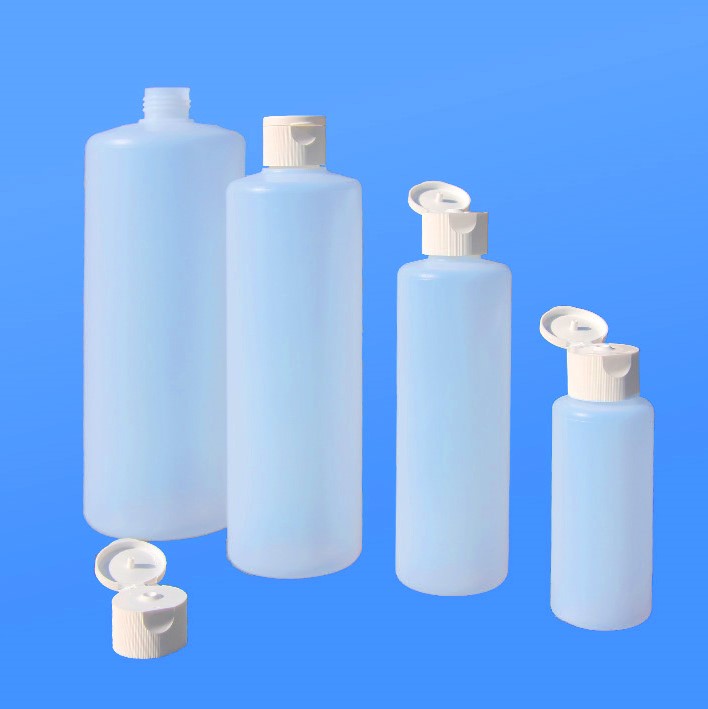 Kunststoff-Flasche, 1lt, leer, PE, transparent