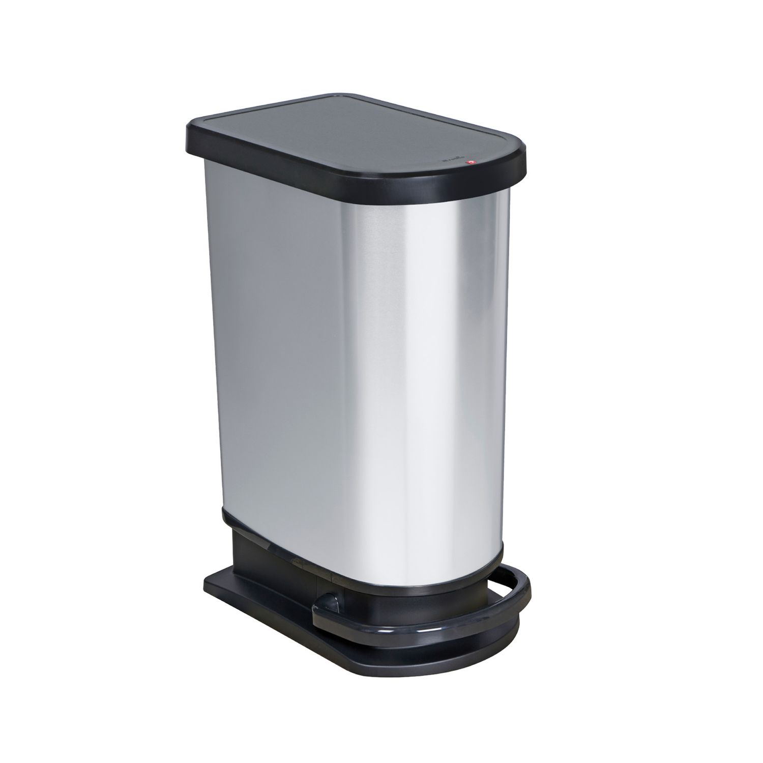 Treteimer Pedaleimer, PASO Mono, 50lt, metallic