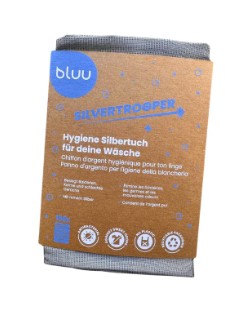 Bluuwash Silvertrooper, Silbertuch, mit 1g reinem Silber