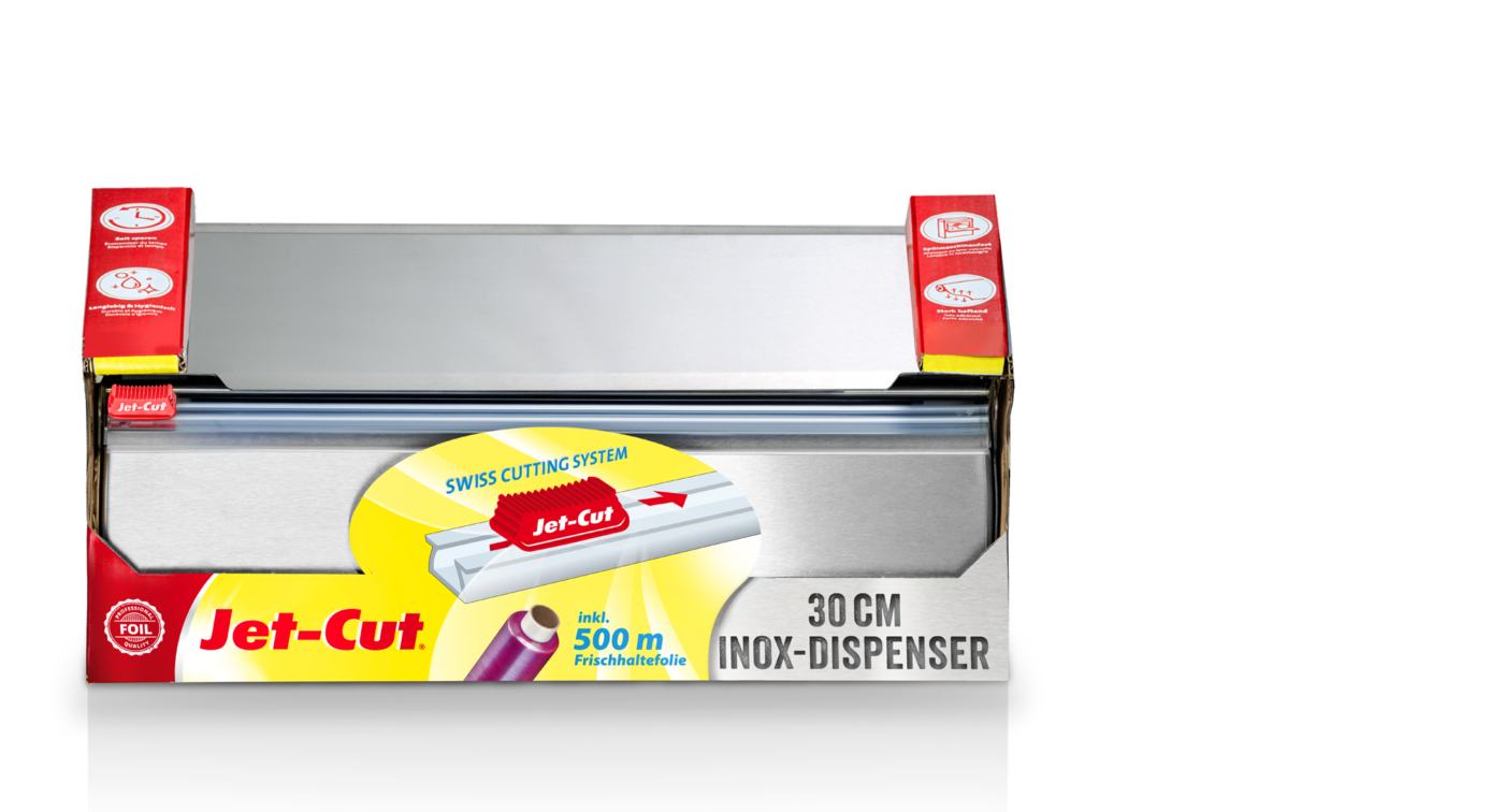 Freshstar Jet-Cut Refill Inox Dispenser 30cmx500m