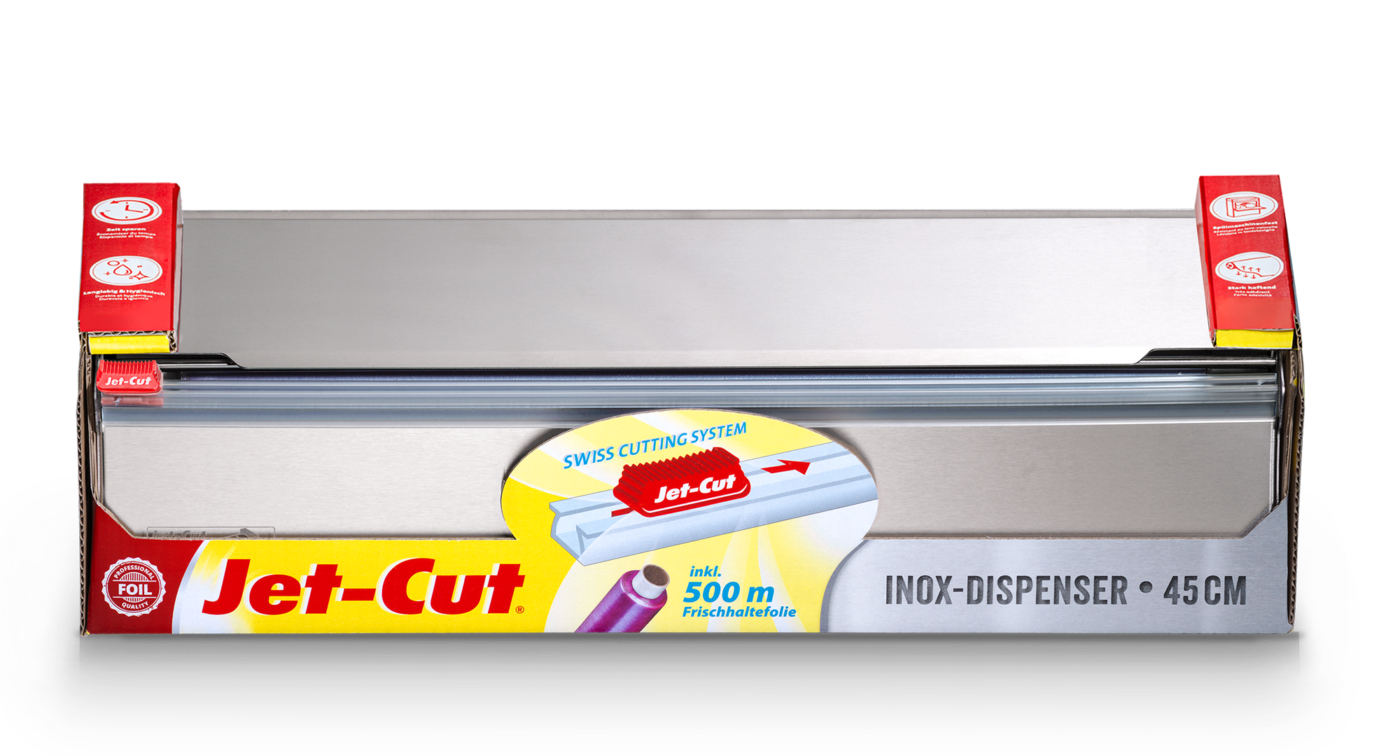 Freshstar Jet-Cut Refill Inox Dispenser 45cmx500m