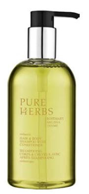 Hair &amp; Body-Shampoo PURE HERBS 300ml, Pumpspender