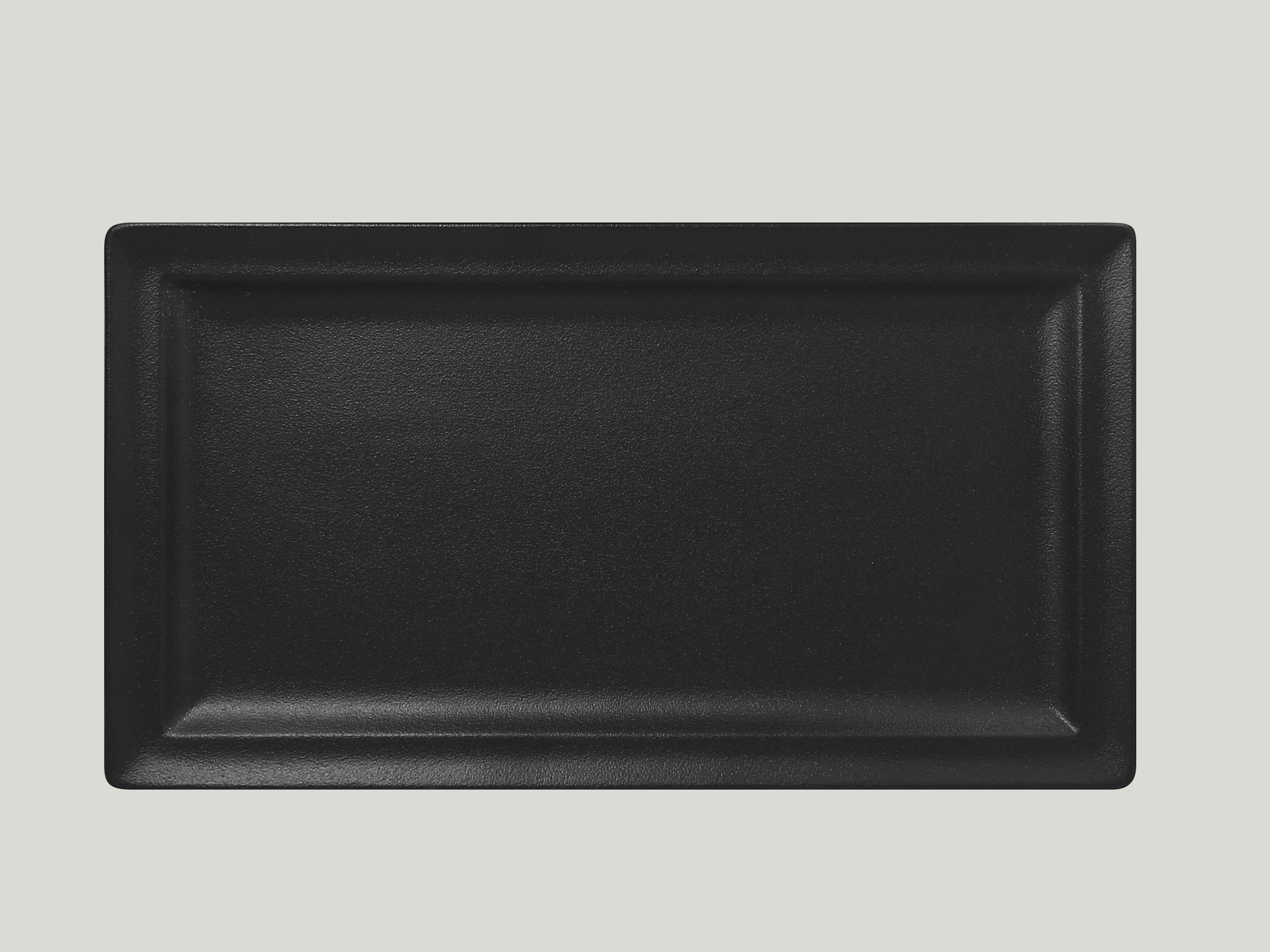 Teller flach rechteckig, 38x21cm Porzellan Neofusion RAK
