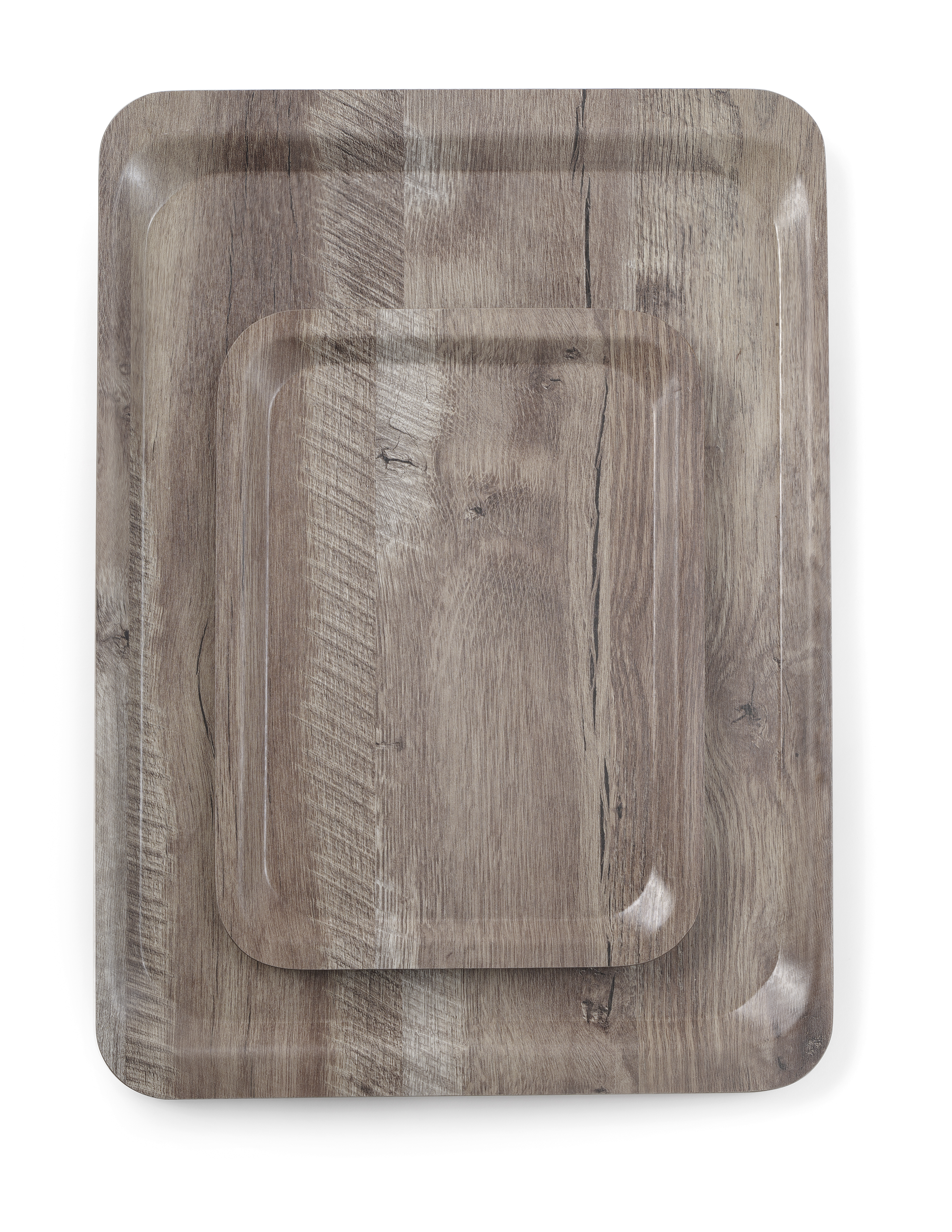 Serviertablett, 240x340mm, Holz dunkel