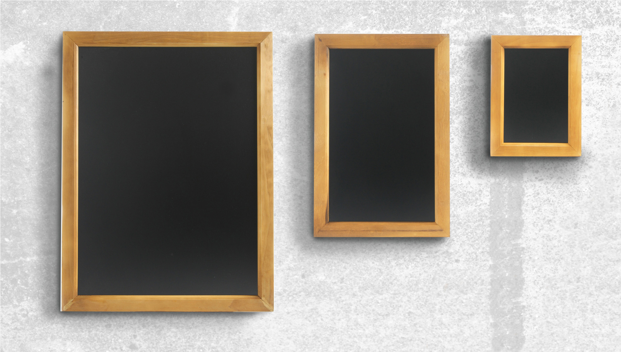 Wandh&#228;nge-Kreidetafel, 40x60cm, schwarz