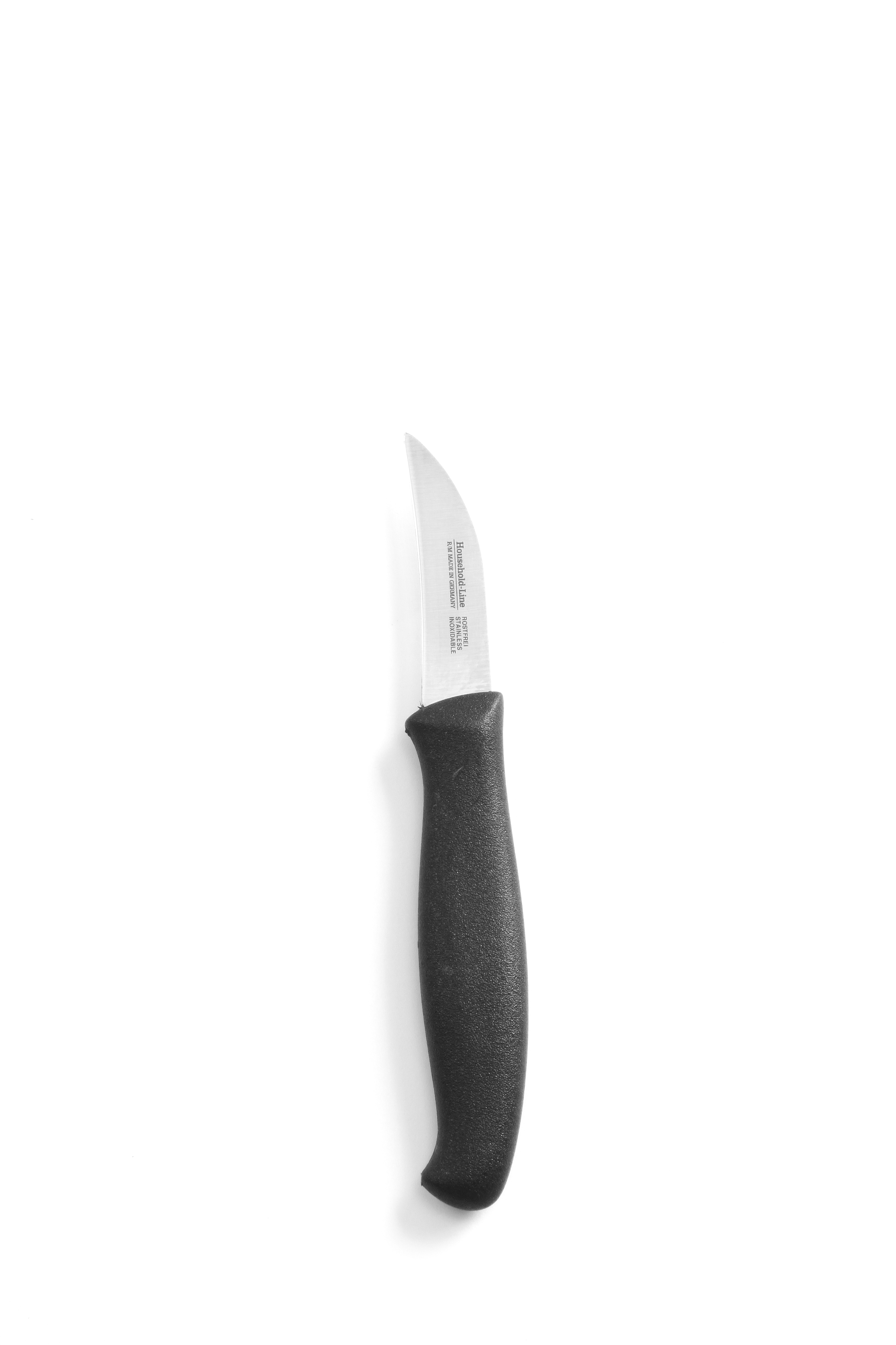 Sch&#228;lmesser gebogen, 158mm, schwarz
