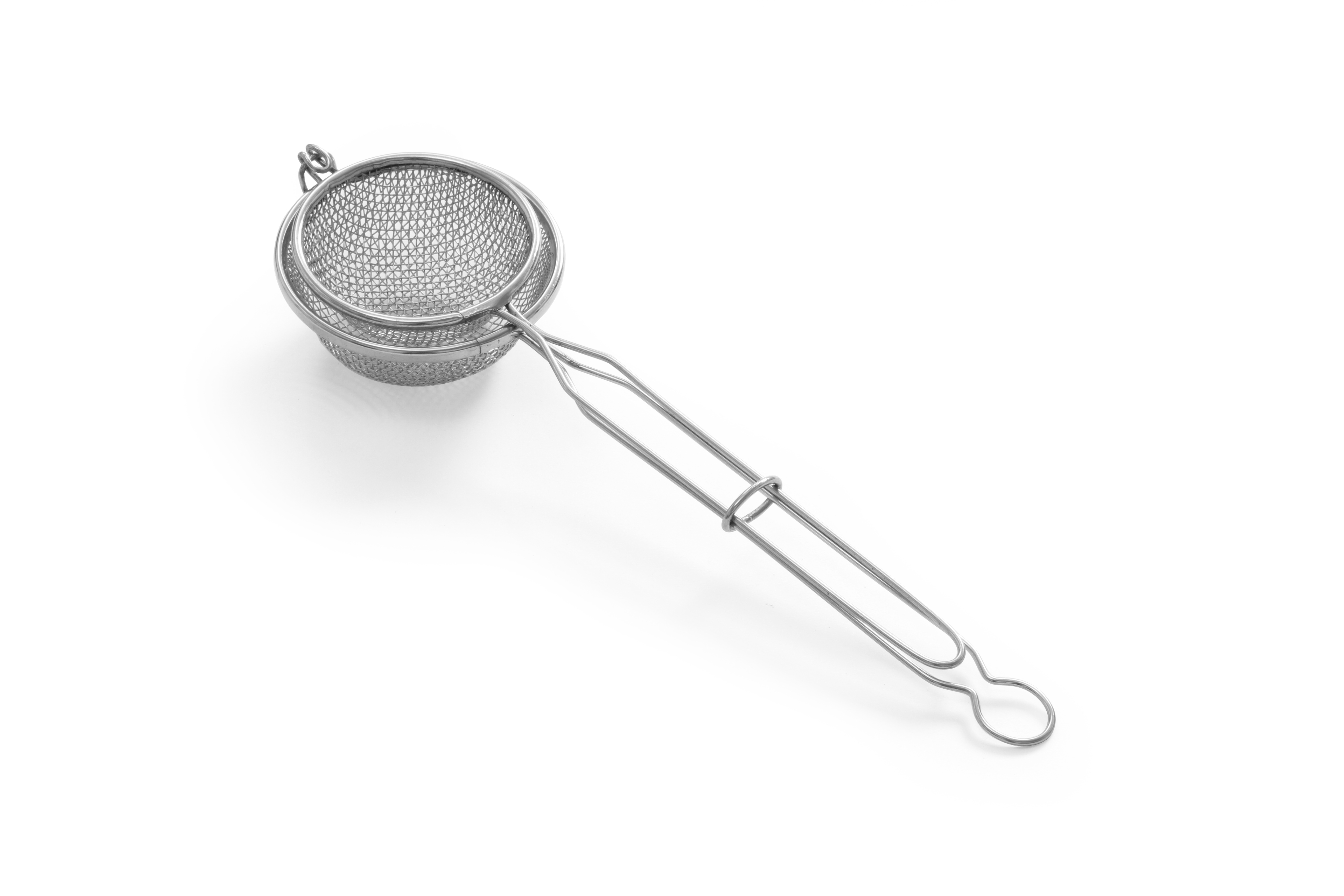 Vogelnestsieb, mit Drahtgriff und Verschlussring, ø100x390mm !NSV!