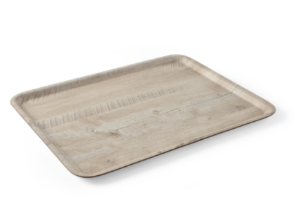 Serviertablett, 330x430mm, Holz hell