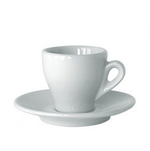 Espresso Untertasse &#248;12cm, GENUA, uni weiss