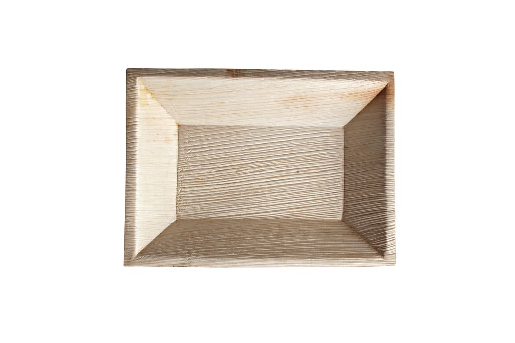 Palmblatt-Teller Cuadra 12x17x2.5cm