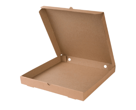 Pizzakarton Kraftpapier braun 30x30x4cm