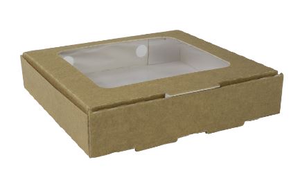 Pizza-Box &quot;Food to go&quot;, 1/1, 300x300x30mm