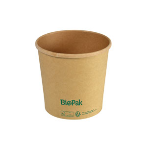 Bowl Ronda Slim, Karton/PLA, braun, 750ml