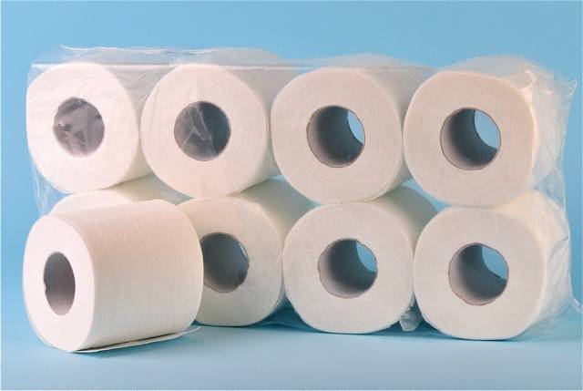 Toilettenpapier neutral 3-lg. 250x11cm, weiss