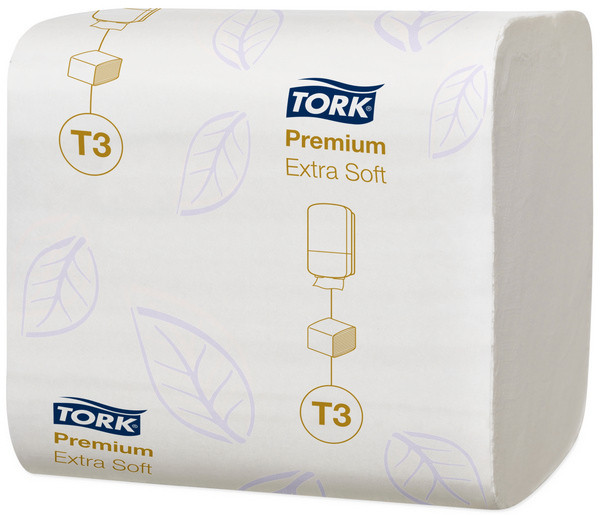 Toilettenpapier Tork, Tissue hochweiss (T3) 2-lg. 252 Blatt