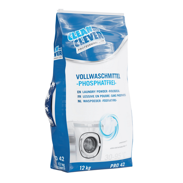 CLEAN and CLEVER Vollwaschmittel PRO 42, 20kg