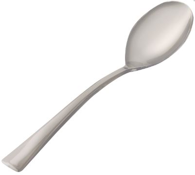 Kaffeel&#246;ffel silber PS, 13cm !NSV!